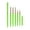 A002- Green, variant on Nail Art Detailing Brush Set, 5-Pack 6.69 Inch Fine Tip Liner Brushes for Nail Painting, Turquoise