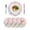 Pink, variant on 15 Inch Round Placemats Set of 4, Easter Non Slip Heat Insulation PP Table Mats, Spring Rabbit Eggs Nature Botanicals Pink Plaid Washable Place Mats for Kitchen Dining Party Table Decor