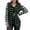 Green, variant on Shirts for Women Button Down Flannel Shirt Casual Lapel Color Block Plaid Print Coats Fall Outfits, S-2XL