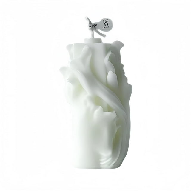 zhangmingg Wind Column Aromatherapy Candle for and Relaxing with Decorative Holder