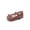 Brown, variant on FSYBOA Girls Dress Shoes Size 1(Big Kids), Hook and Loop Strap Soft Soled Non Slip Solid Color Kids School Uniform Shoes White