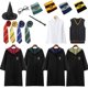 thumbnail image 5 of Conjunto de túnica mágica de Harry Potter - Disfraz de Slytherin de siete piezas Capa para disfraz de cosplay - Niños 145 cm, 5 of 5