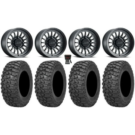 Method 411 15 Black (5+2) Wheels 32 Trail Saw 2.0 Tires Can-Am Commander Maverick Renegade Outlander Defender Method 411 15 Black (5+2) Wheels 32 Trail Saw 2.0 Tires Can-Am Commander Maverick Renegade Outlander Defender