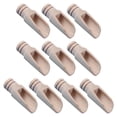thumbnail image 2 of yuksok 10Pcs Mini Wooden Spoon Camping Small Spice Spoon for Kitchen Ice Cream 48mm, 2 of 9