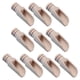 thumbnail image 2 of 10 piezas Mini cuchara de madera cuchara para granos de café mango corto utensilio de cocina pequeña cuchara de té para té miel cocina 48mm, 2 of 9
