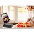 thumbnail image 4 of tredstone Support Lecteur Bluetooth Support de Téléphone Mobile Support de Haut-Parleur Bluetooth Noir, 4 of 6
