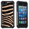 Apple iPhone 6 Plus / iPhone 6S Plus Cell Phone Case / Cover with Cushioned Corners - Faux Zebra Fur