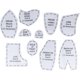 thumbnail image 3 of Bärennähtemplate Set, Pädagogische Gefllte Acryl Bärennähmuster DIY 10pcs, 3 of 5