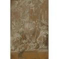 thumbnail image 3 of Antoon Sallaert 13x18 Black Modern Framed Museum Art Print Titled - Saint Lambert Trampling His Murderers, Surrounded by the Four Church Fathers (Early 17th-Mid 17th Century), 3 of 5