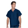 thumbnail image 1 of Landau Essentials Haut de Sarrau à Col en V : 1 Poche, Réversible, Unisexe, Coupe Classique Décontractée Sarraus Médicaux 7502, 1 of 1