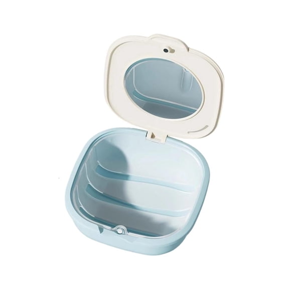 YIGSECU Travel Sized Retainers Container Detachable Cleaning Design Dust Proof Cover