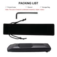 thumbnail image 2 of Graflsoa Portable 6-String Mini Guitar Trainer with Carrying Bag, Compact Chord Practice Tool for Beginners, Durable Plastic & Wood Design, Black & Beige, 2 of 6