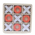 thumbnail image 3 of Juego de mesa Toe Xoxo Juego de mesa de ajedrez Juego familiar Ceros y cruces Mesa divertida Naranja Blanco, 3 of 9