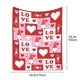 thumbnail image 3 of Sofa Vama Ropa de Cama manta de franela suave y cálida para San Valentín, ideal para decorar sofá cama y como regalo navideño. for Navideño, 3 of 4
