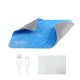 thumbnail image 1 of Calentador eléctrico suave de cristal Seitruly almohadilla térmica USB liviana azul, 1 of 6