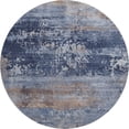 thumbnail image 2 of Addison Rugs Mayfield Premium Machine Washable Transitional Abstract Blue Round Rug, 8' x 8', 2 of 6