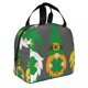 thumbnail image 2 of Disketp Spring St Patrick’S Day Irish Gnomes for Insulated Lunch Bag for Women and Men, Perfect for Work, Hiking, Picnic, 2 of 8