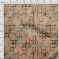 thumbnail image 4 of oneOone Velvet Light Peach Fabric Geometric Fabric For Sewing Printed Craft Fabric By The Yard 58 Inch Wide-GX, 4 of 5