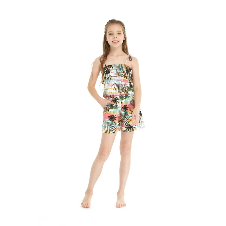 Girls hawaiian romper sale