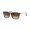 Matte Havana Frame | Brown Gradient Lens, variant on RB4187 CHRIS Square Shape Sunglasses Matte Havana Frame | Brown Gradient Lens 54mm