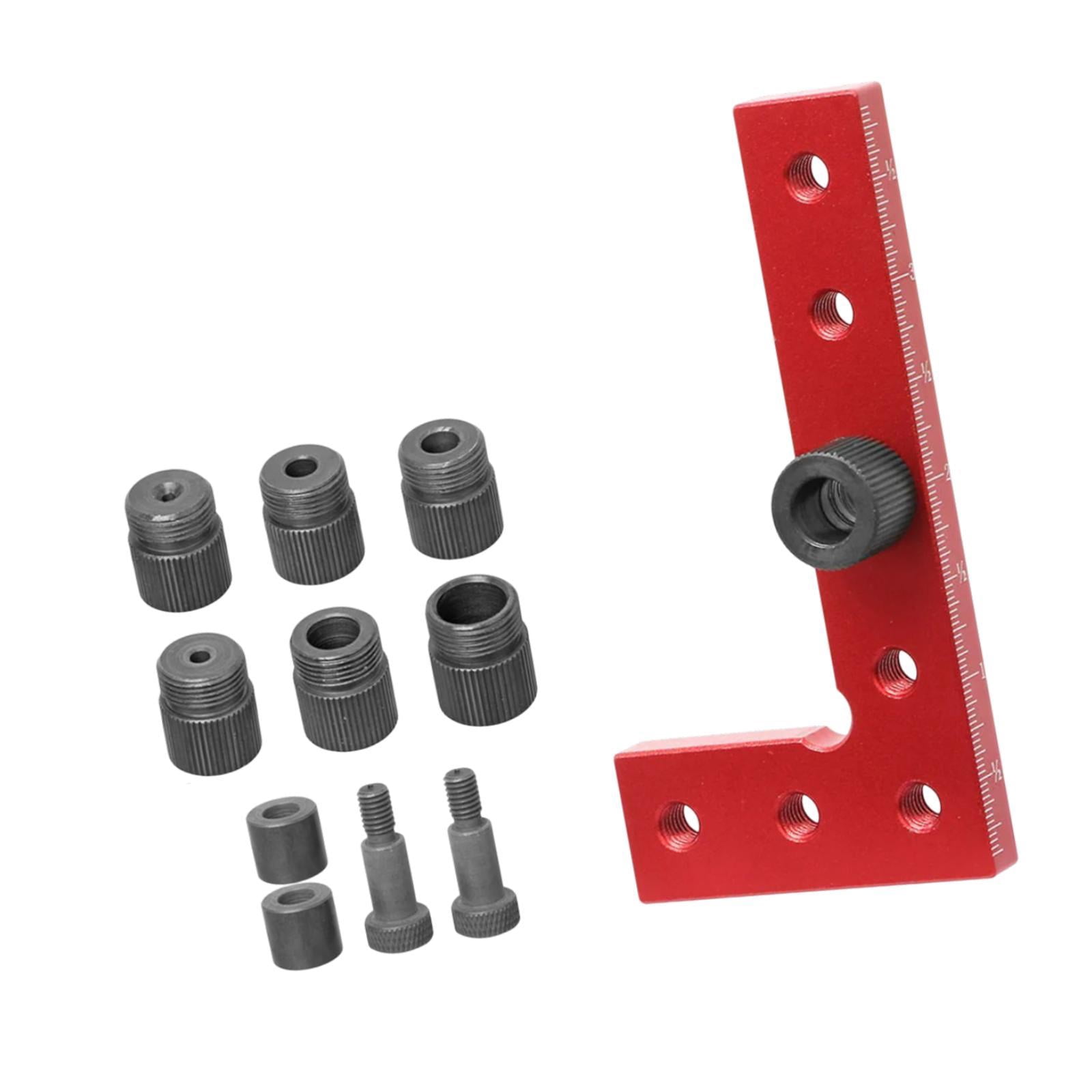 Fzaqwen Woodworking Joints Tool for Wood Dowel Jig Woodworking Hole Drill Locate Tool inch