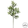 thumbnail image 3 of Vickerman 26" Artificial Green Olive Leaf Spray. Includes 3 sprays per pack., 3 of 3