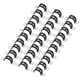 thumbnail image 1 of Uxcell 20-Pack Abrazaderas de Cable, Abrazadera de Goma Acolchada de Acero Inoxidable de 1/4 Pulgada en Forma de R para Tubo/Cable/Tubería, 1 of 7