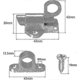thumbnail image 2 of Spring Bounce Door Latch Automatic For Durable Wooden Doors And Windows, 2 of 5