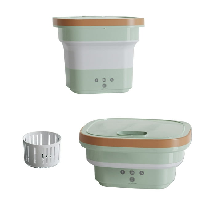 Daily Qaailabf Machine à Laver sous-Vêtements Pliable Déshydratante Mini Portable 6L