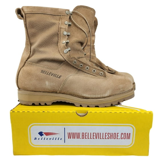 Military Outdoor Clothing Never Issued Size 13.5 XXW Belleville Steel Toe Infantry Combat Boots