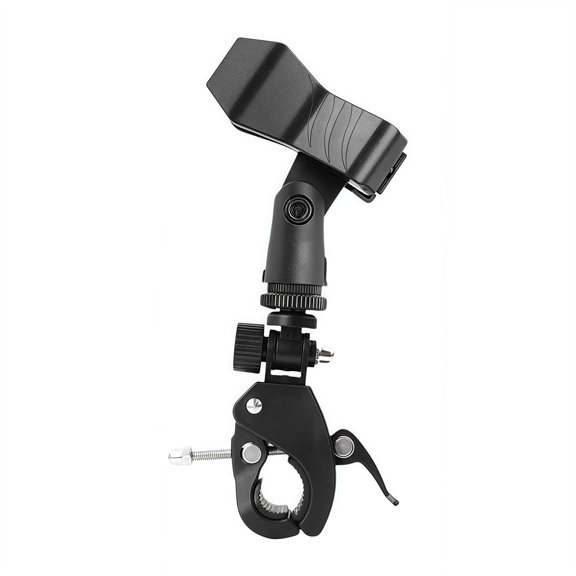 Microphone Clamp with Anti Slip Pads for Secure Mounting on Poles and Desks