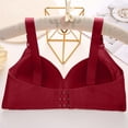 thumbnail image 5 of LLYWEY Bras for Older Women Discounts Cotton Underwire Bras Women Ladies Racerback Bra Style-1190 Women Seamless Bra Feature Adult Female Everyday Sports Bras Red 42B, 5 of 5