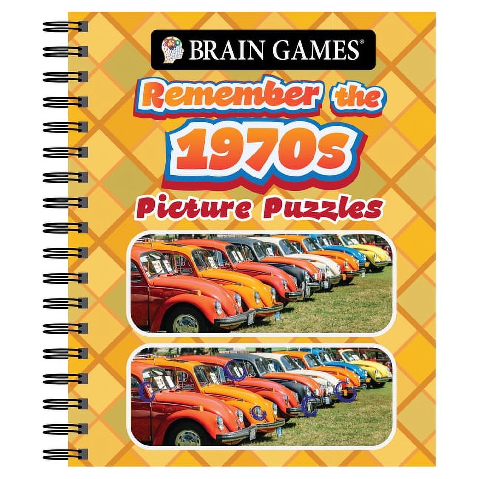 Brain Games - Picture Puzzles Brain Games - Picture Puzzles: Remember the 1970s, (Spiral-Bound)