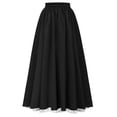 thumbnail image 1 of Falda renacentista para mujer con dobladillo de encaje con volantes y cintura alta, 1 of 5