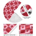 thumbnail image 2 of FMSHPON Valentine's Day Creative Lattice Love Heart Xmas Christmas Tree Skirt Stand Mat for Holiday Party Decoration Indoor Outdoor 36 inches, 2 of 6