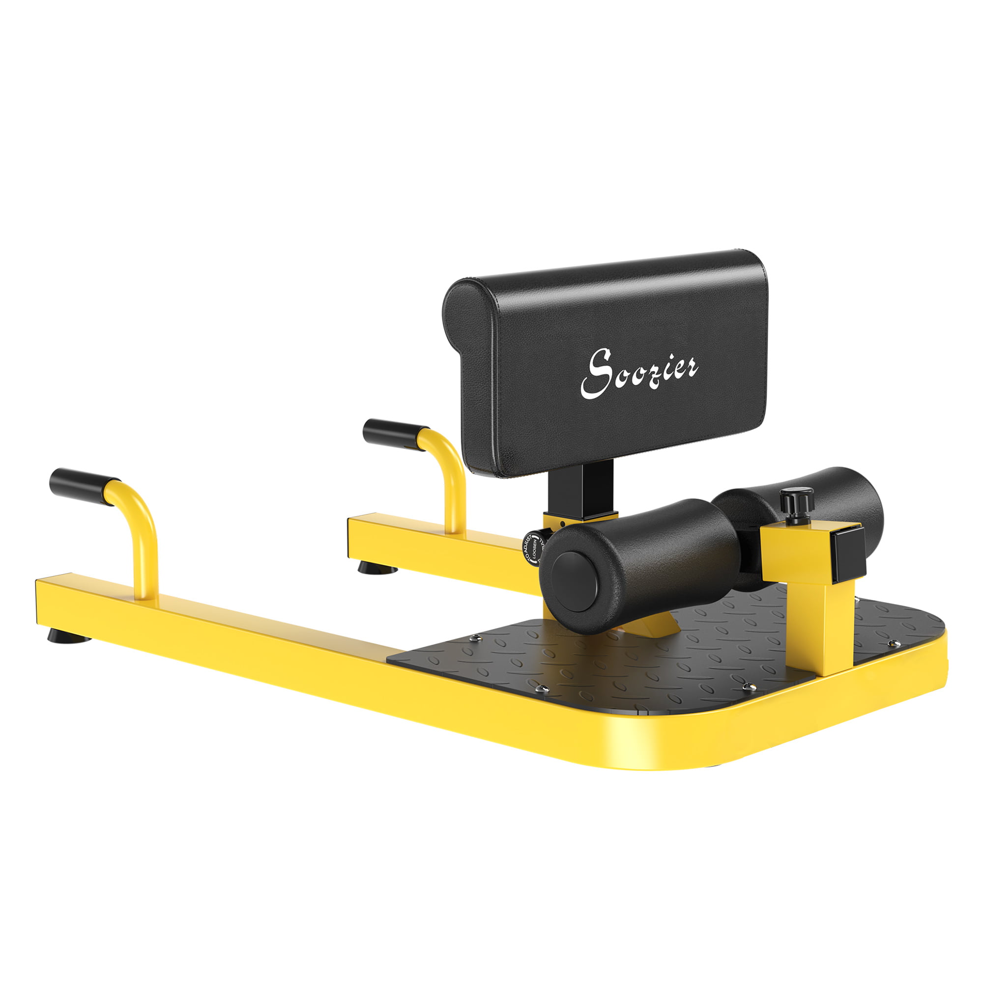 Goplus 3-in-1 Multifunctional Squat Machine Deep Sissy Squat & Leg Exercise Squat for Home Gym Fitness Equipment