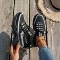 thumbnail image 6 of Women's Breathable Comfortable Sneakers Lightweight Casual Walking Shoes for Everyday Wear with Elastic Closure,42, 6 of 10