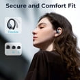 thumbnail image 4 of Auriculares inalámbricos Occiam, auriculares Bluetooth, 90 horas de reproducción, 4 of 6