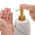 thumbnail image 5 of Bathroom Soap Dispenser Ceramic Material for Lotion 1 Piece Stylish Design, 5 of 5