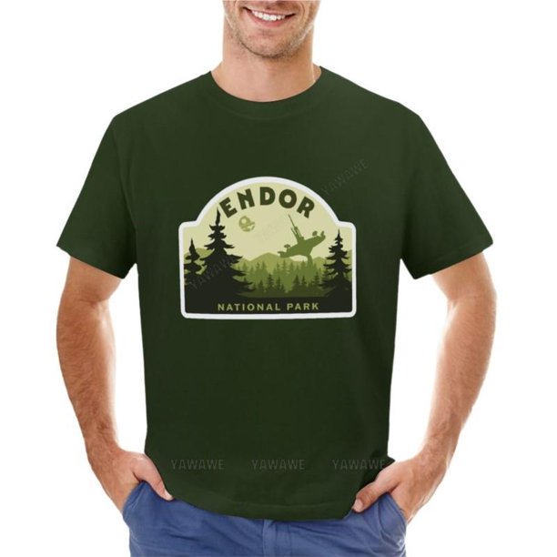 Camiseta de verano para hombre, camiseta clásica del Parque Nacional Endor, sudadera, camiseta para niño, sudaderas para hombre