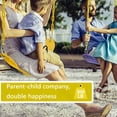 thumbnail image 6 of KINSPORY Outdoor Playground Swing Seat Set with 66-Inch Coated Iron Chain, Snap Hooks, and Hanging Straps, 6 of 6