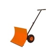 thumbnail image 4 of AKDSteel Pelle à Neige en Métal Robuste avec Roues, Lame Inclinée Réglable en 5 Positions et Poignée en Hauteur, Poussoir Ergonomique en Acier, Roues Antidérapantes, Bord en Caoutchouc pour un Déneigement Rapide, 4 of 9