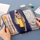 thumbnail image 5 of Estuche Oxford de Tela con Múltiples Compartimentos y Gran Capacidad para Lápices, Bolsa de Almacenamiento de Papelería para Estudiantes, 5 of 6