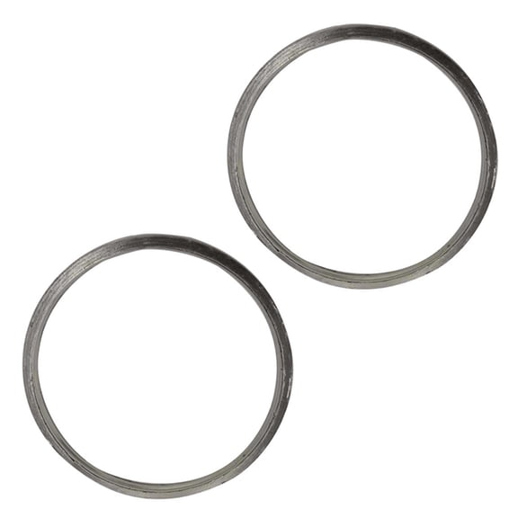 2X 18307553601 For E70 E89 F02 F06 F12 Exhaust Gasket Turbocharger Gasket,2 x Exhaust Gasket,Silver