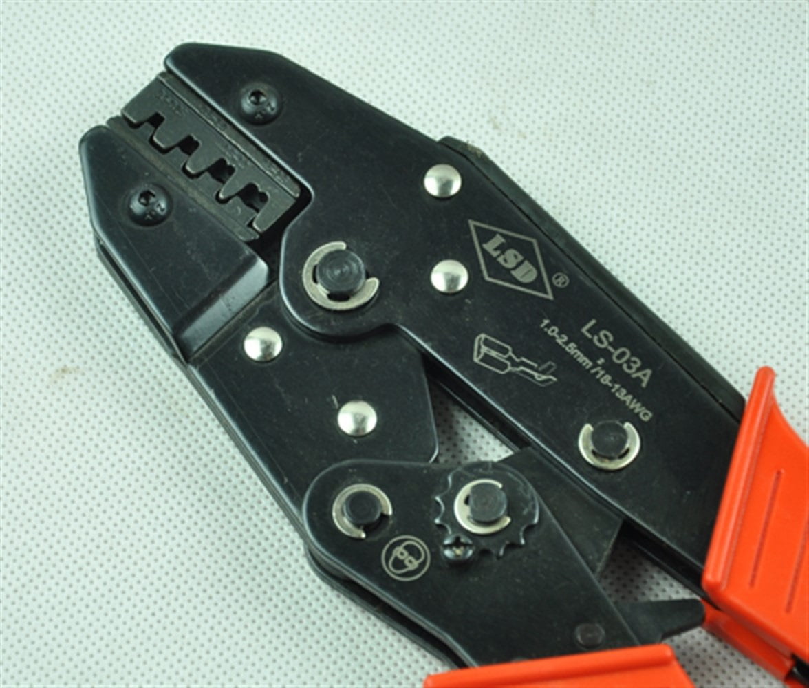 Electrical Hand Crimping Tool,for Crimping Open Barrel Terminals 27-13AWG 0.1-2.5mm² ,Durability That Lasts