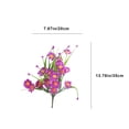 thumbnail image 3 of TaTaai Artificial Fake Flowers Plants for Outdoor Outside Decor, Faux Silk Camellia UV Resistant Look Real for Planter Pot Porch Patio Balcony Garden Yard, 3 of 6
