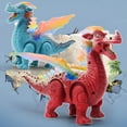thumbnail image 7 of Simulated Dinosaur Toy, Walking Dinosaur Toy, Interactive Dancing Light Up Dinosaur Toy for Kids with Realistic Sounds, Cute Design, Educational and Fun Indoor Outdoor Play, 7 of 7