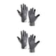 thumbnail image 2 of Greeniant Guantes De Invierno Resistentes Al Agua Con Partículas De Silicona Antideslizantes Para Actividades Al Aire Libre Cortavientos Gris S Gris S 2Conjunto, 2 of 6