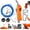 10m, variant on Electrician Wire Threader Kit, Drill Powered Wire Puller,Tension Control Durable 6mm Cable Pulling Tool for PVC & Metal Conduit Wall Wiring Installation