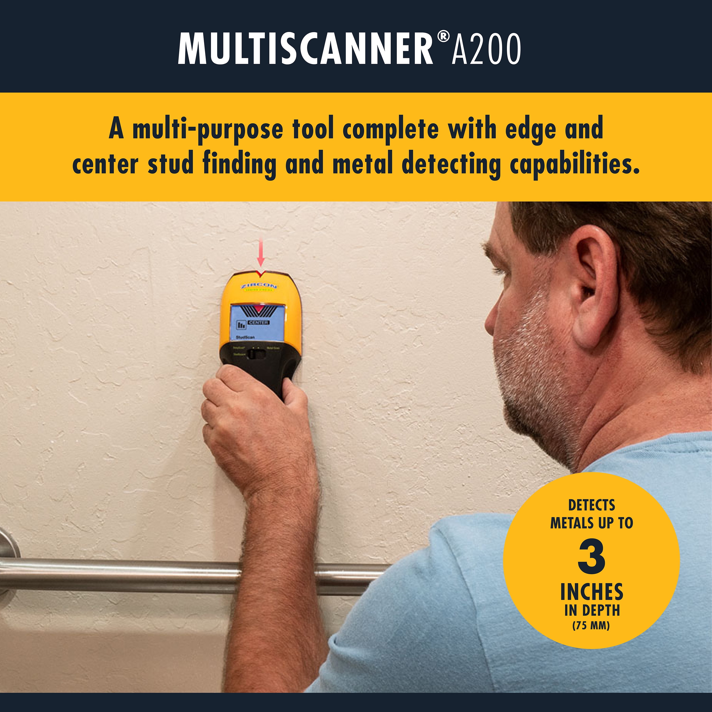 Zircon MultiScanner A200 Electronic Stud Finder